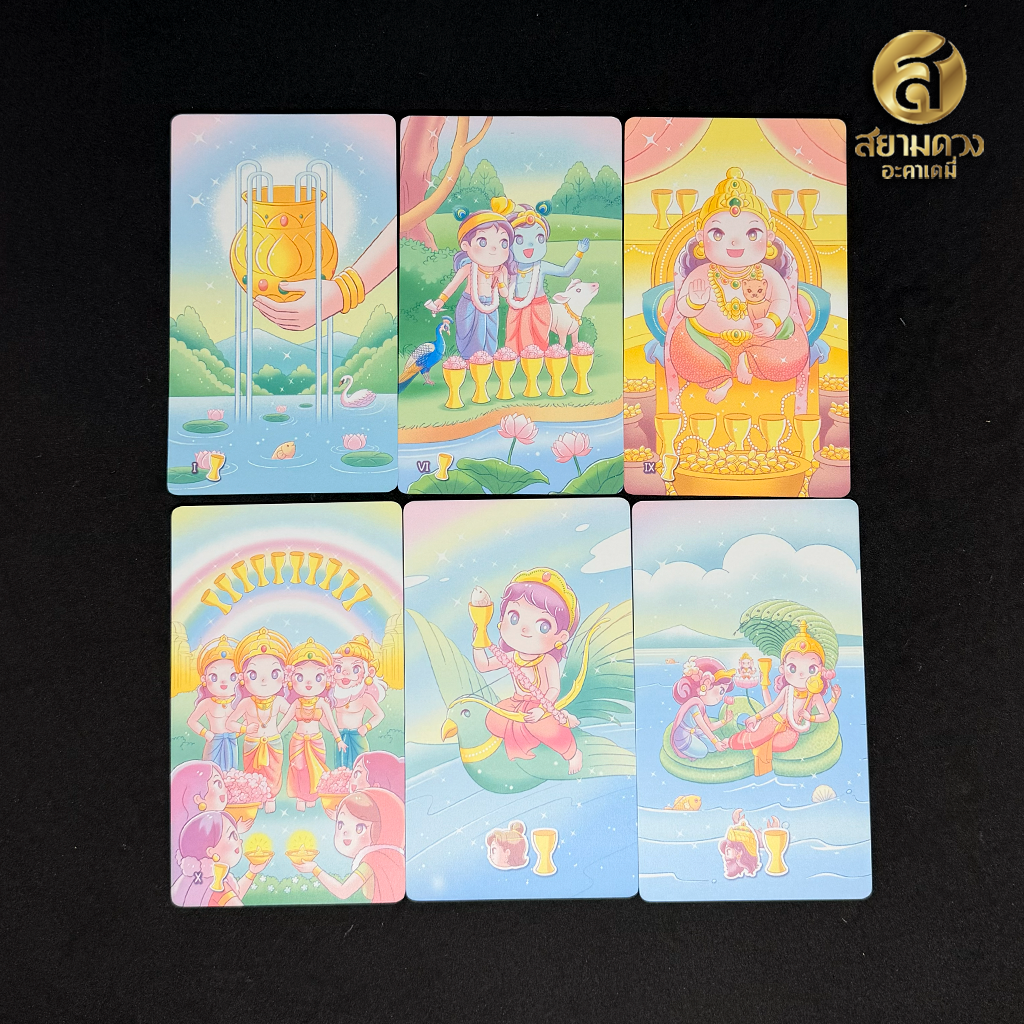 ไพ่ทาโรต์แท้ ชุด "OM Tarot” ของแท้ ไพ่พร้อมคู่มือภาษาไทยและภาษาอังกฤษ โดย สำนักพิมพ์นิมิต - Image 6