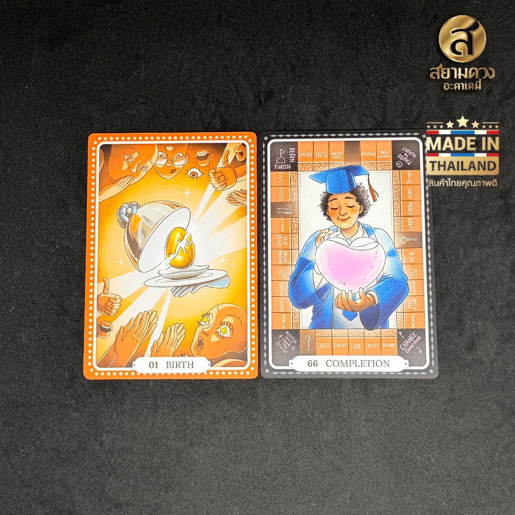 ไพ่ออราเคิล ชุด THE THEATER OF LIFE ORACLE ไพ่พร้อมคู่มือภาษาไทยฉบับออนไลน์ และคู่มือภาษาอังกฤษ - Image 7
