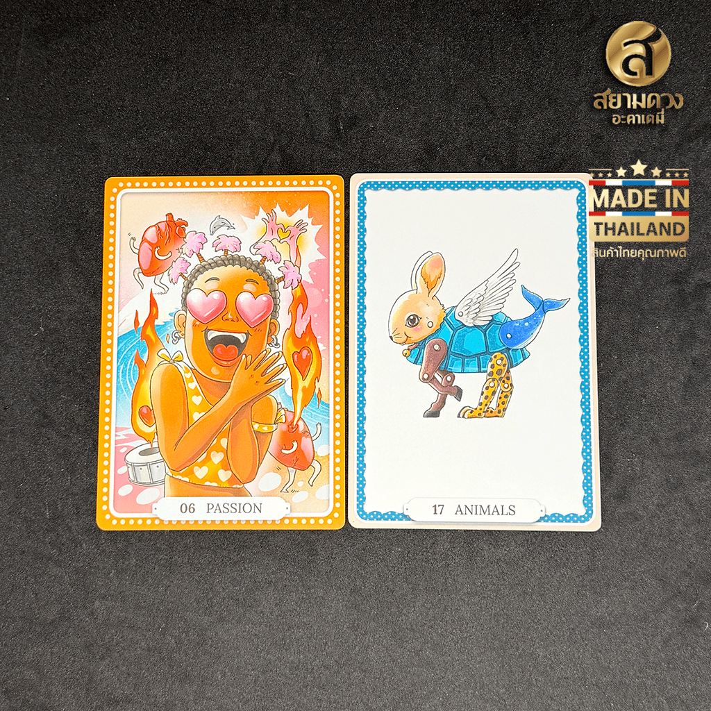 ไพ่ออราเคิล ชุด THE THEATER OF LIFE ORACLE ไพ่พร้อมคู่มือภาษาไทยฉบับออนไลน์ และคู่มือภาษาอังกฤษ - Image 6