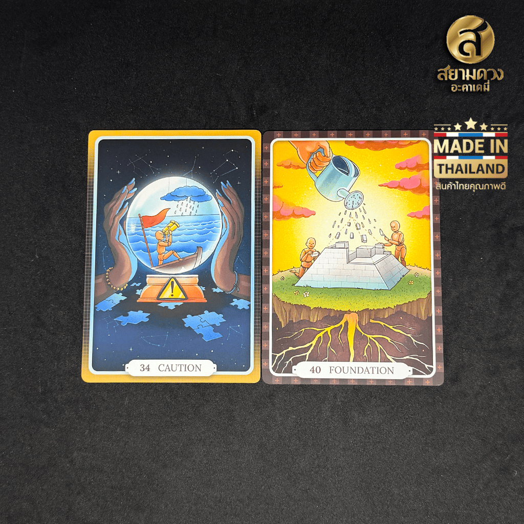 ไพ่ออราเคิล ชุด THE THEATER OF LIFE ORACLE ไพ่พร้อมคู่มือภาษาไทยฉบับออนไลน์ และคู่มือภาษาอังกฤษ - Image 5