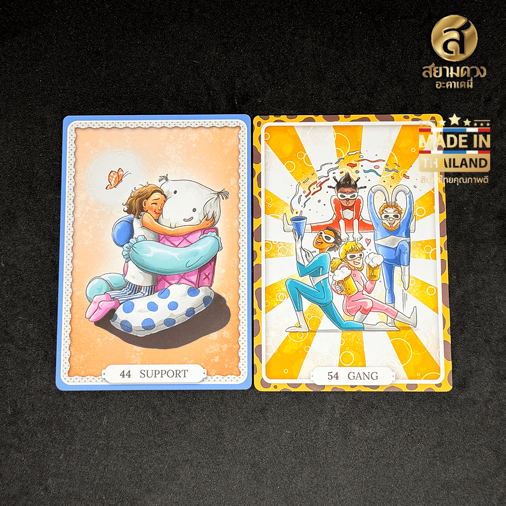 ไพ่ออราเคิล ชุด THE THEATER OF LIFE ORACLE ไพ่พร้อมคู่มือภาษาไทยฉบับออนไลน์ และคู่มือภาษาอังกฤษ - Image 4